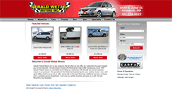 Desktop Screenshot of geraldwetzel.com